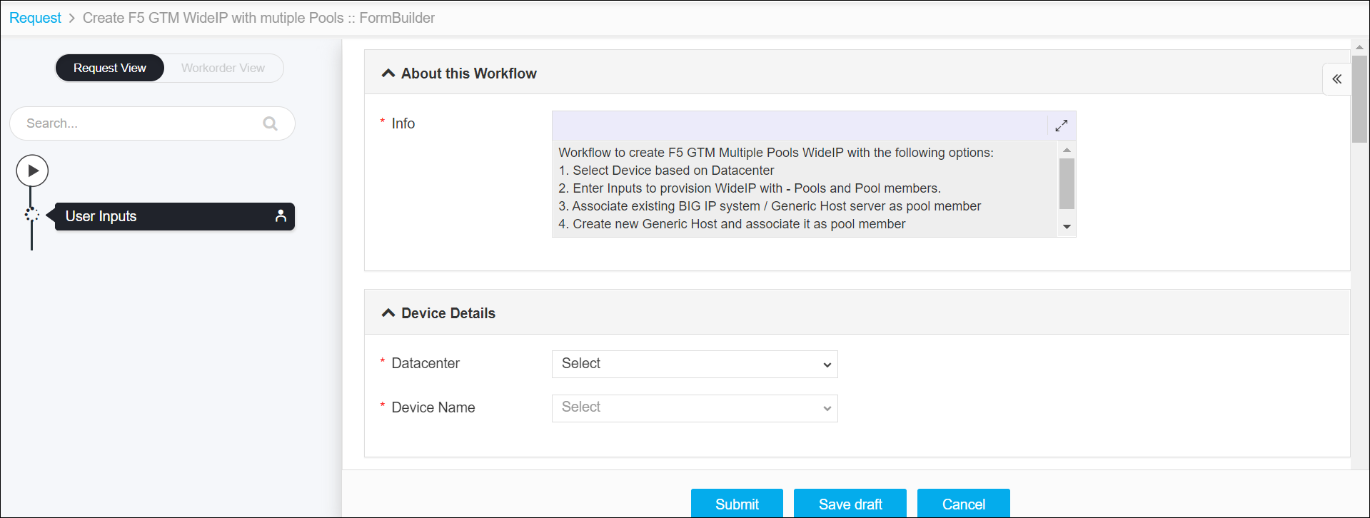 F5 Create Vip Create F5 GTM WideIP with Multiple Pools