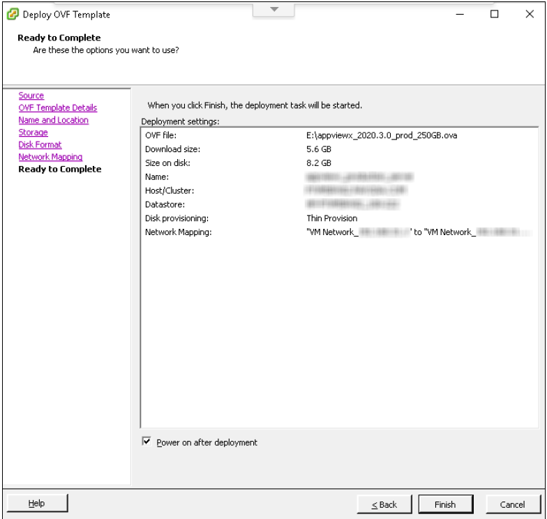 Install the AppViewX OVA