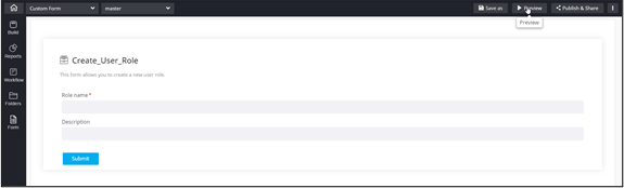 Getting started with designing a Custom Form