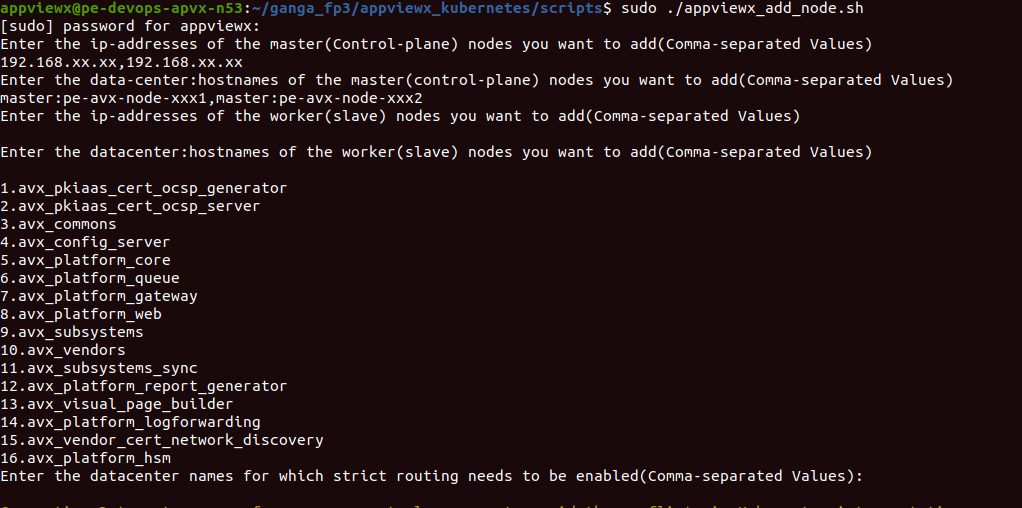 Adding a Node to the Cluster