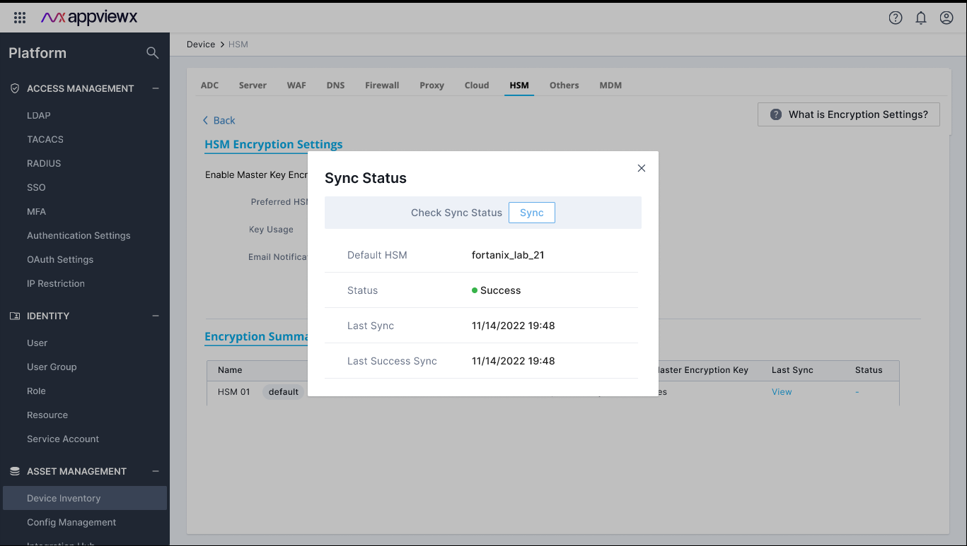 Understanding the HSM Health Check and Sync Status Functionalities
