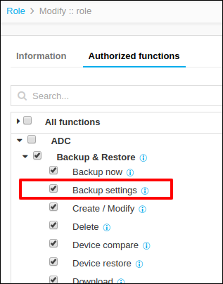 Configuring Backup Settings
