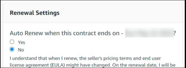 Signing Up for the Free Trial via the AWS Marketplace