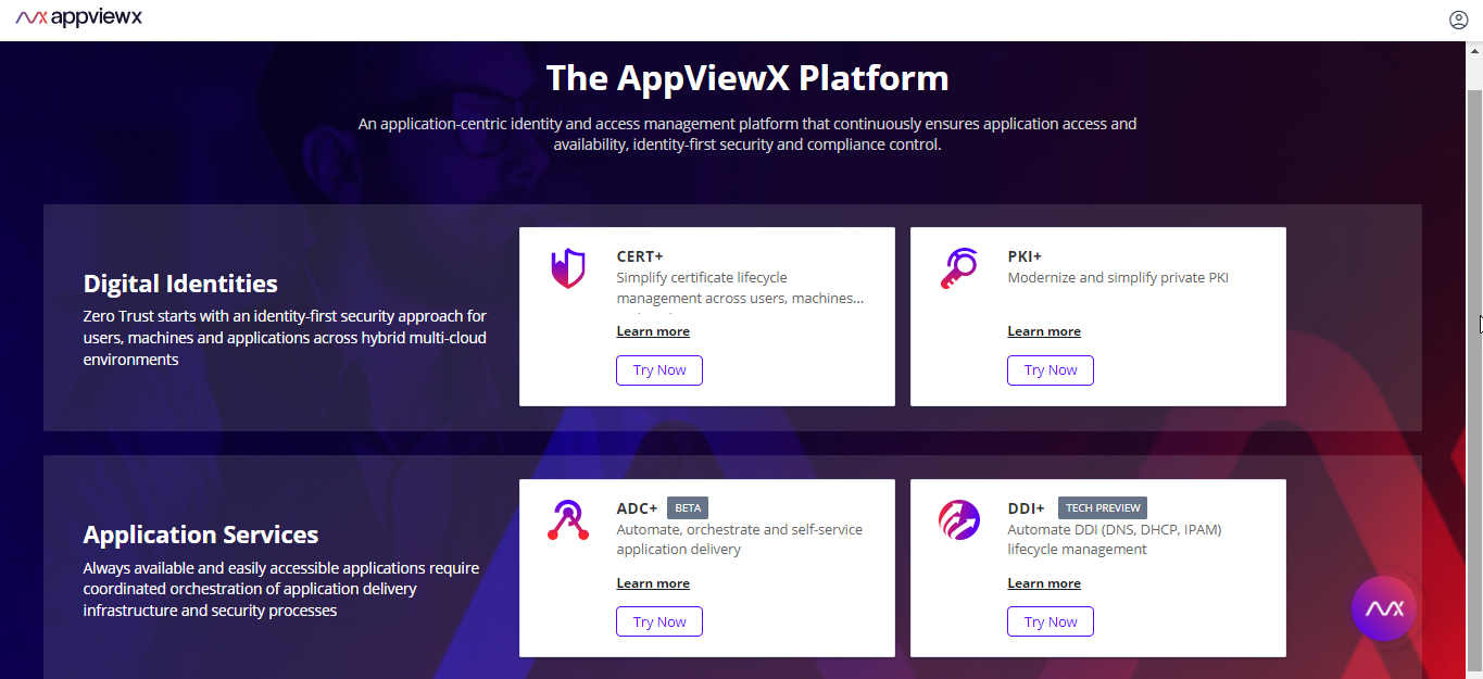 Using the AppViewX Chatbot