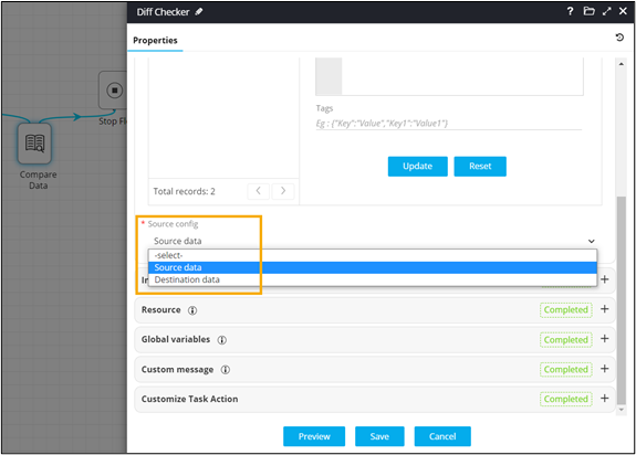 Configuring a Basic Diff Checker
