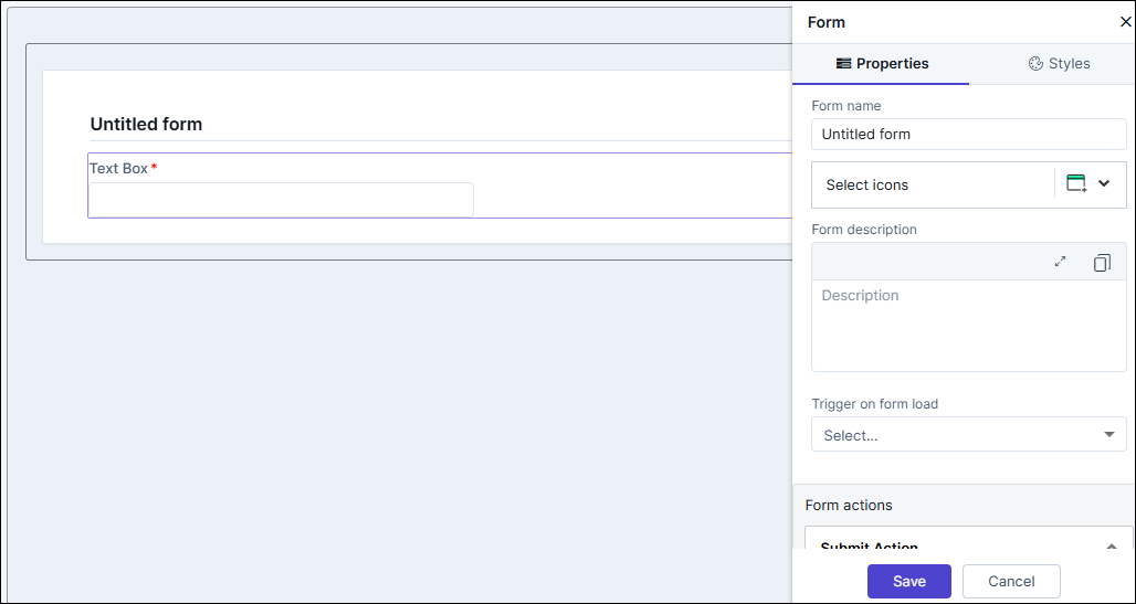 Form Field - Text Box