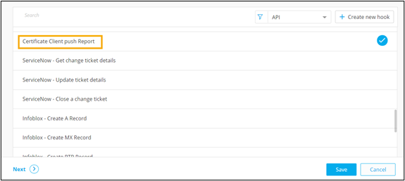 Creating a Report using Sample REST API