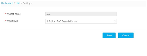 Configure a Custom Widget Using Workflow