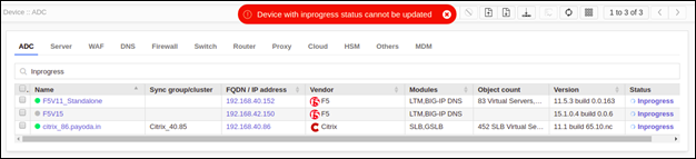 Issue in Unmanaging a Device