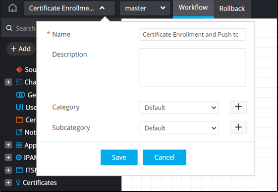 Designing a Custom Workflow using OOB Tasks