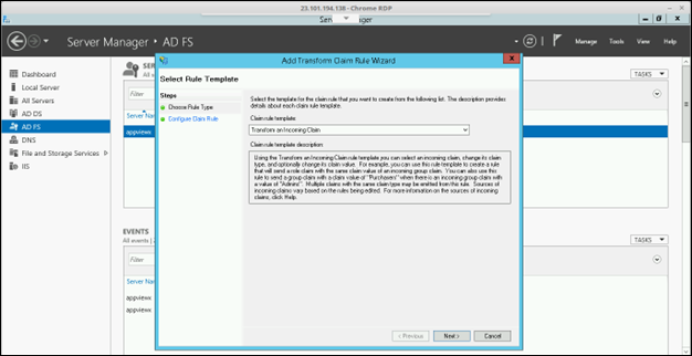 ADFS Integration