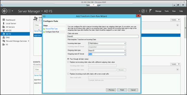 ADFS Integration