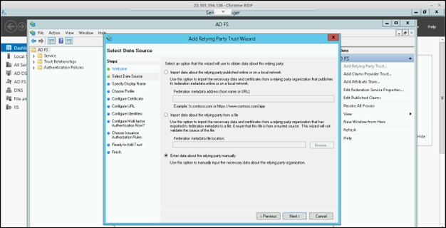 ADFS Integration