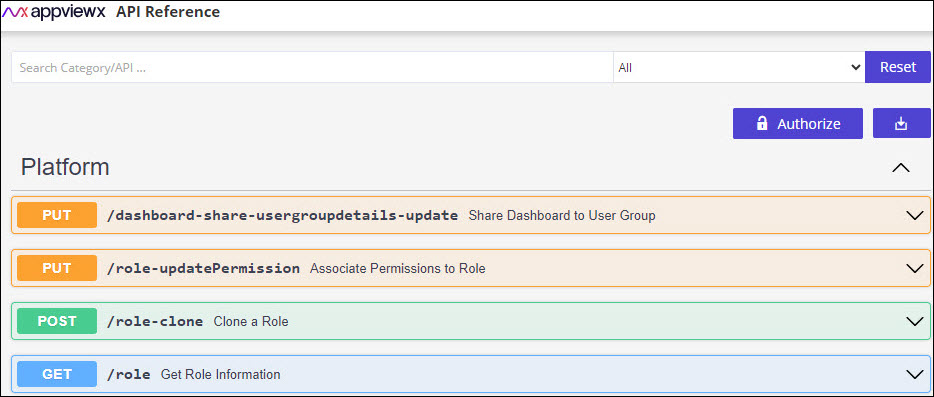 Platform API Guide