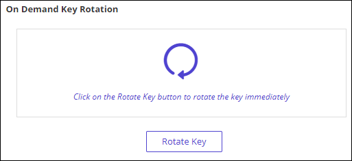 Key Rotation Settings